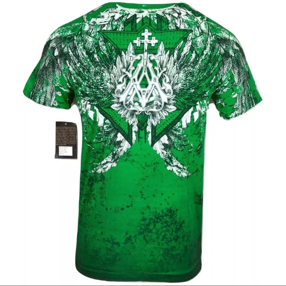 ARCHAIC by AFFLICTION Mens T-Shirt GRIFFIN - Picture 3 of 8